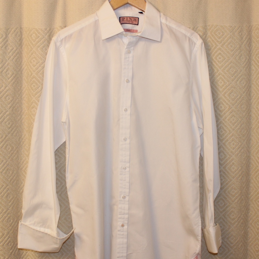 Thomas Pink Oscar Plain Dress Shirt